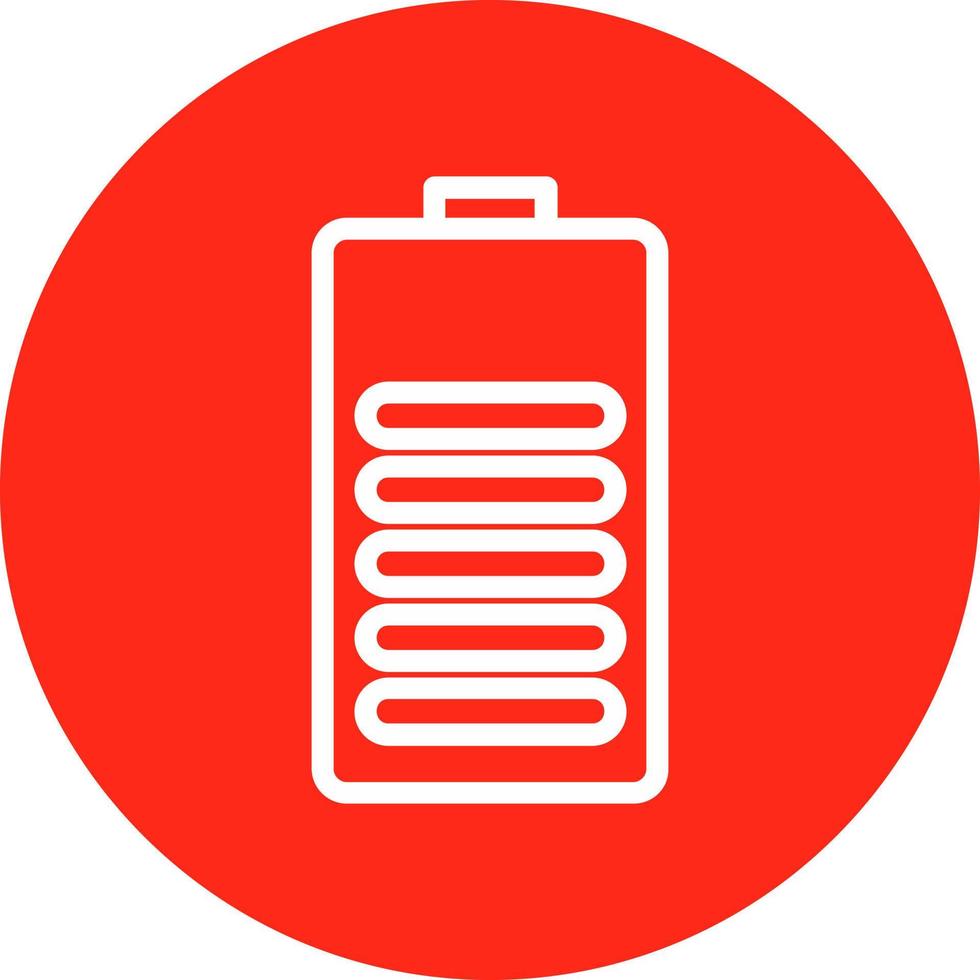 Battery Vector Icon Design