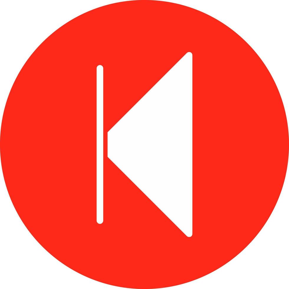 Skip Vector Icon Design
