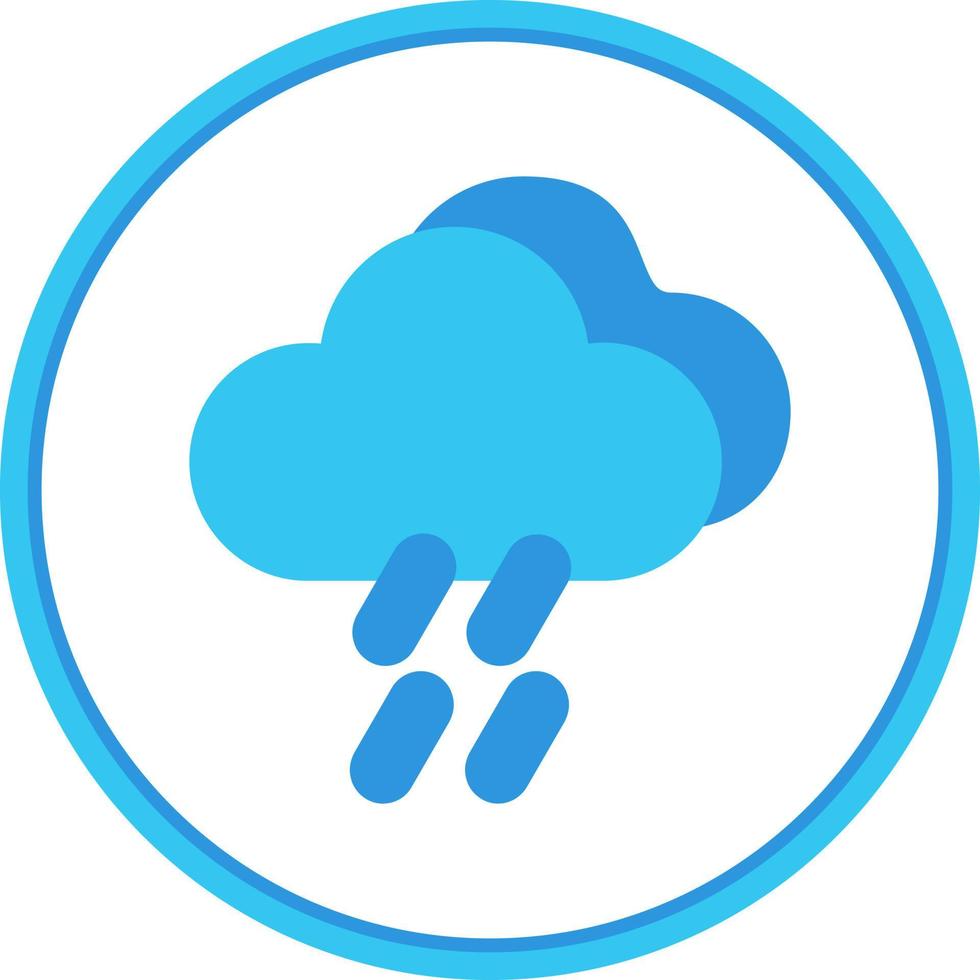 Drizzle Vector Icon Design