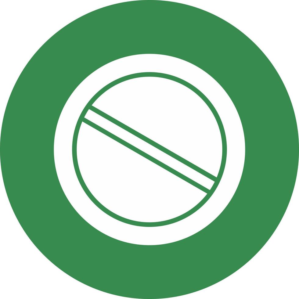 Slash Vector Icon Design
