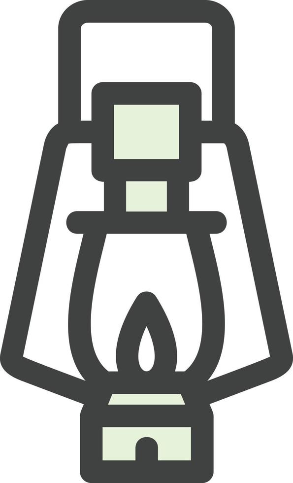 Desert Lantern Vector Icon Design