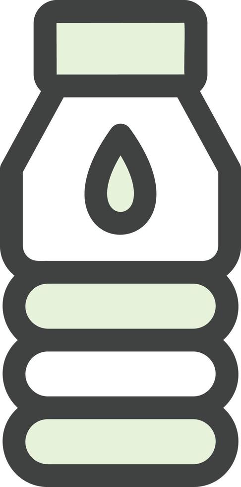 diseño de icono de vector de matraz de agua