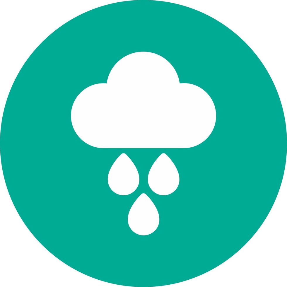 Rain Vector Icon Design