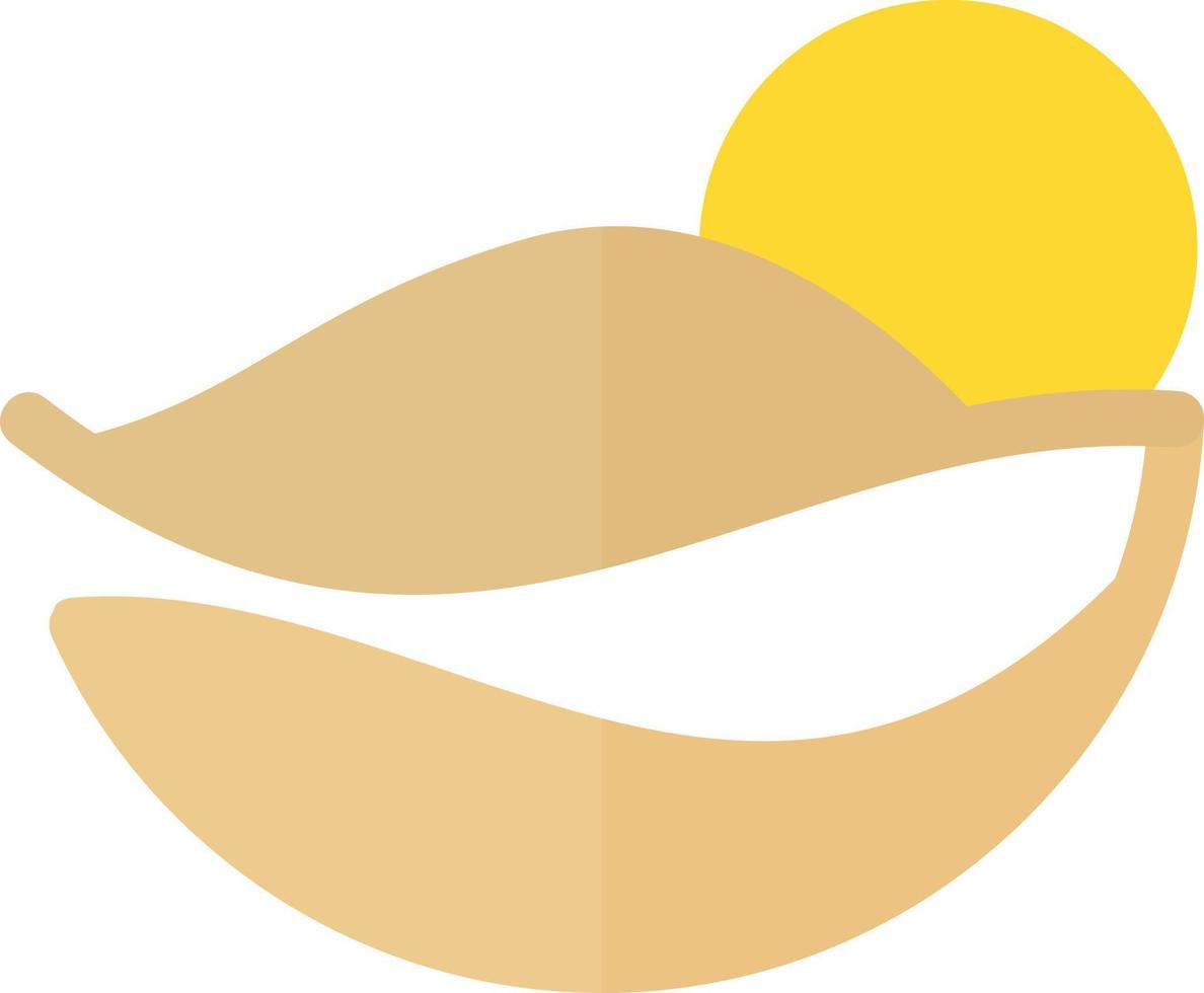 Dune Vector Icon Design
