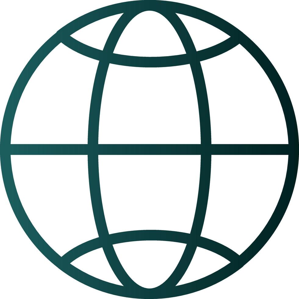 Globe Vector Icon Design