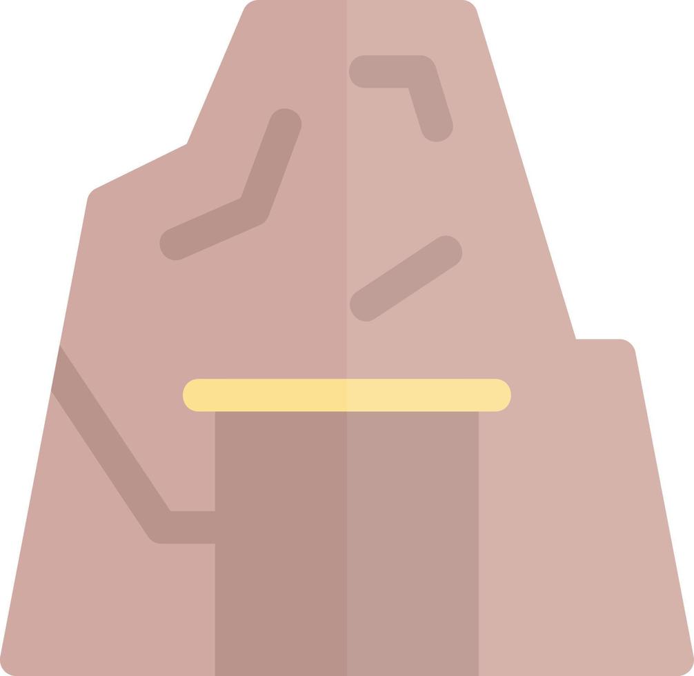 Desert Cave Vector Icon Design