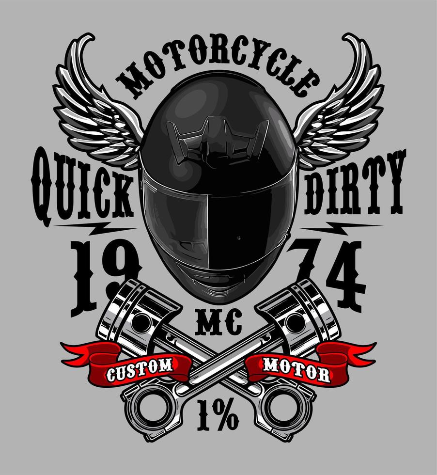 biker vector template