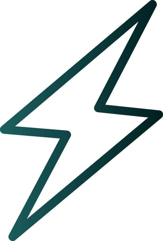 Zap Vector Icon Design