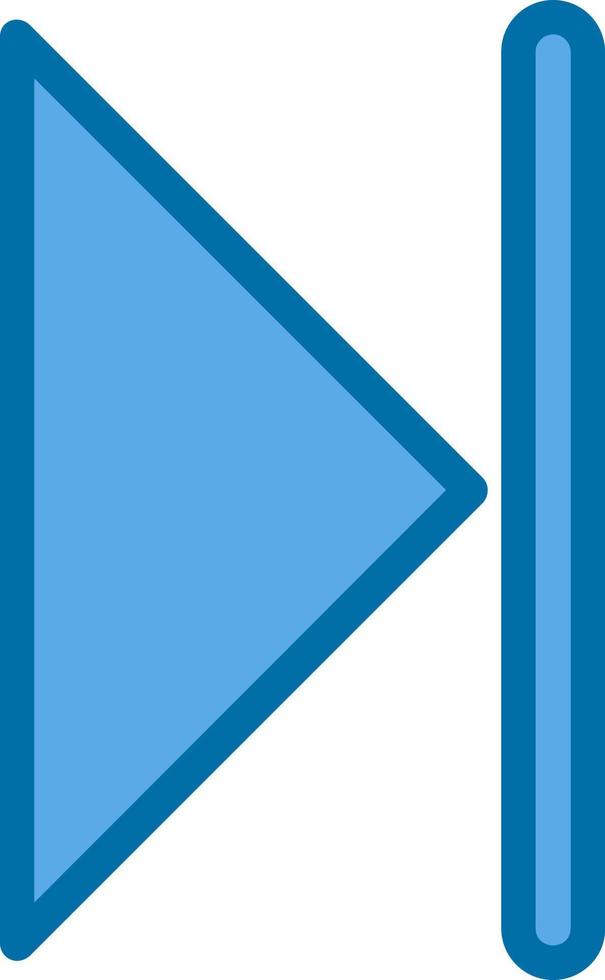 Skip Vector Icon Design