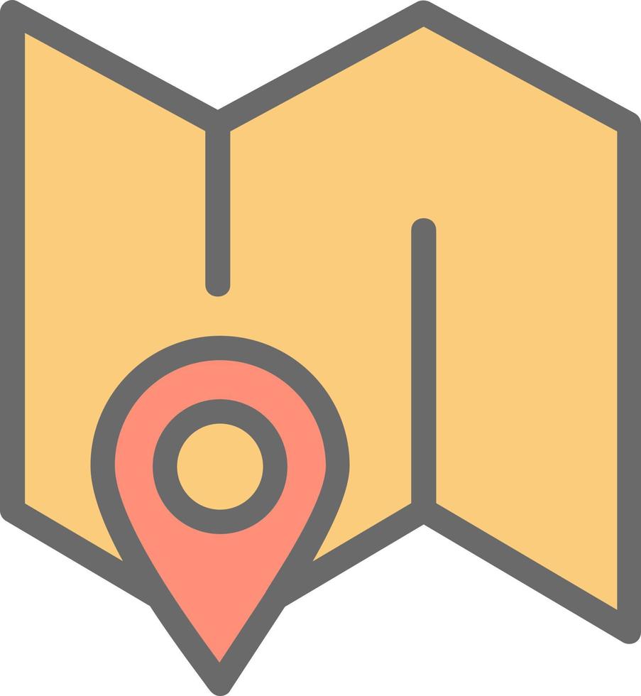 Map Vector Icon Design