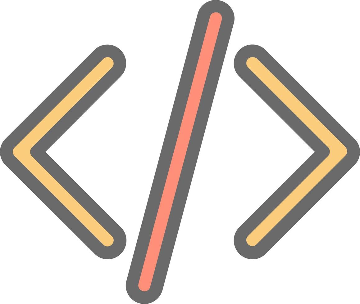 Code Vector Icon Design