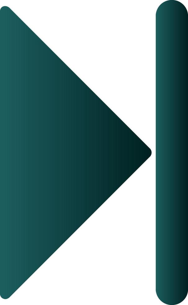 Skip Vector Icon Design