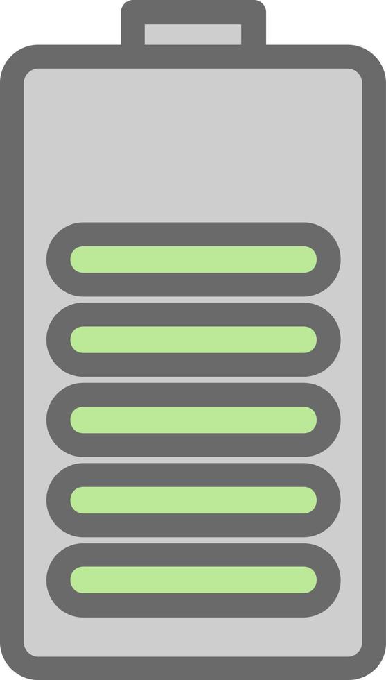 Battery Vector Icon Design