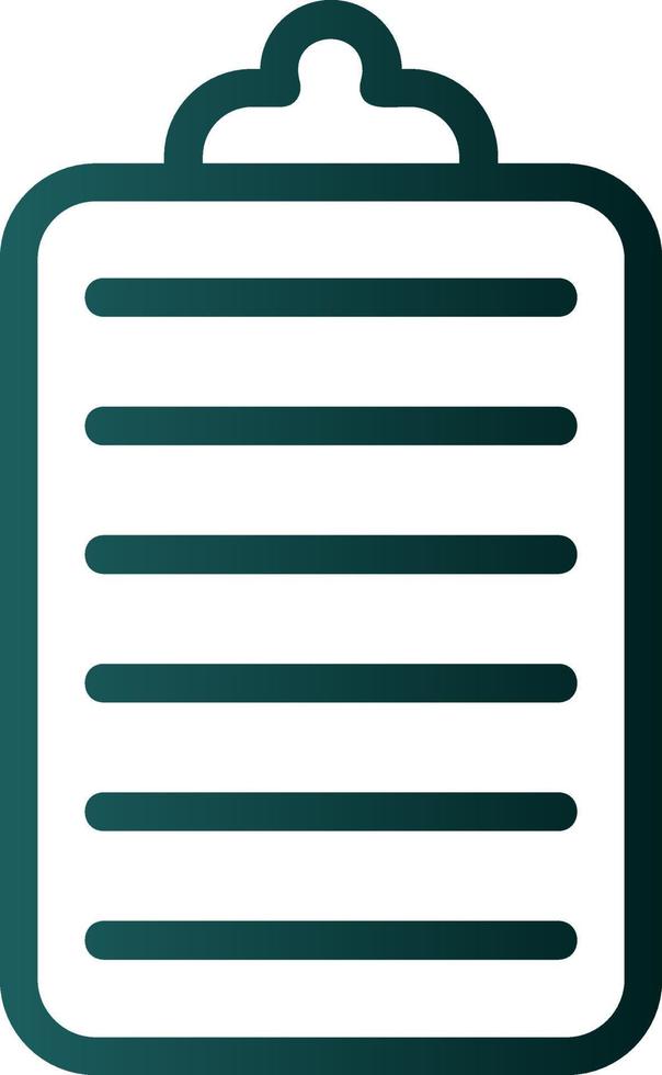 Clipboard Vector Icon Design