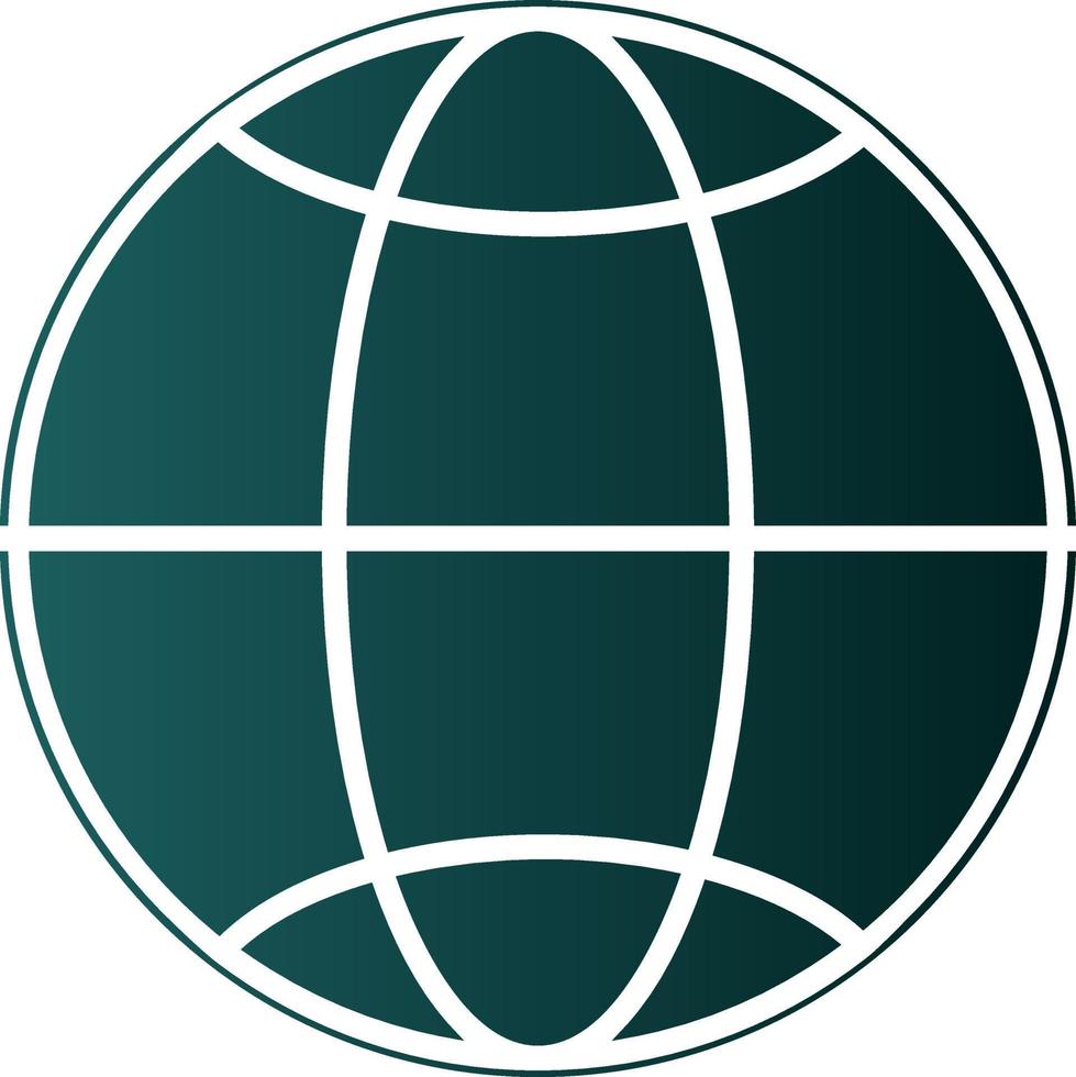 Globe Vector Icon Design