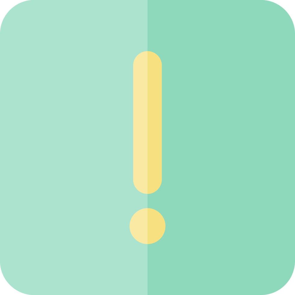 Alert Vector Icon Design