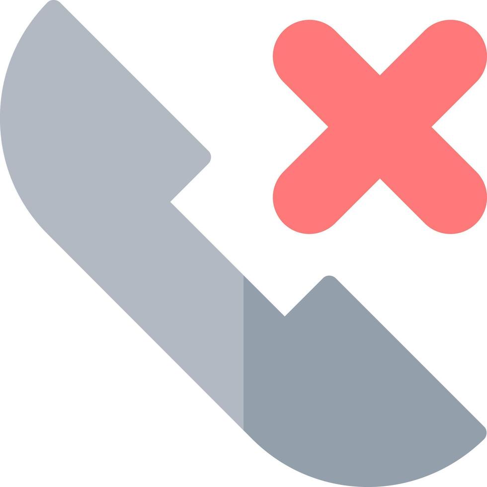 Missed call Vector Icon Design