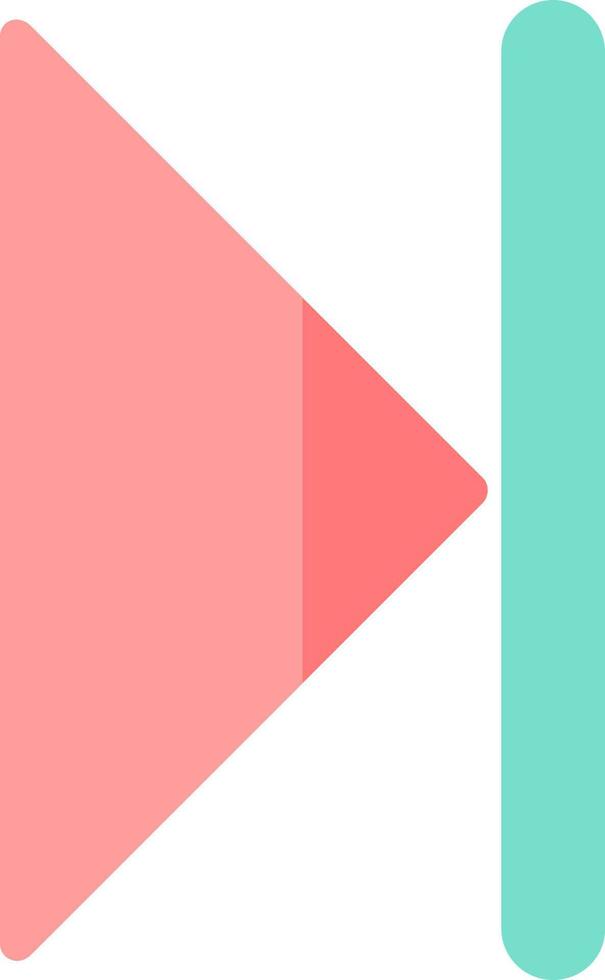 Skip Vector Icon Design