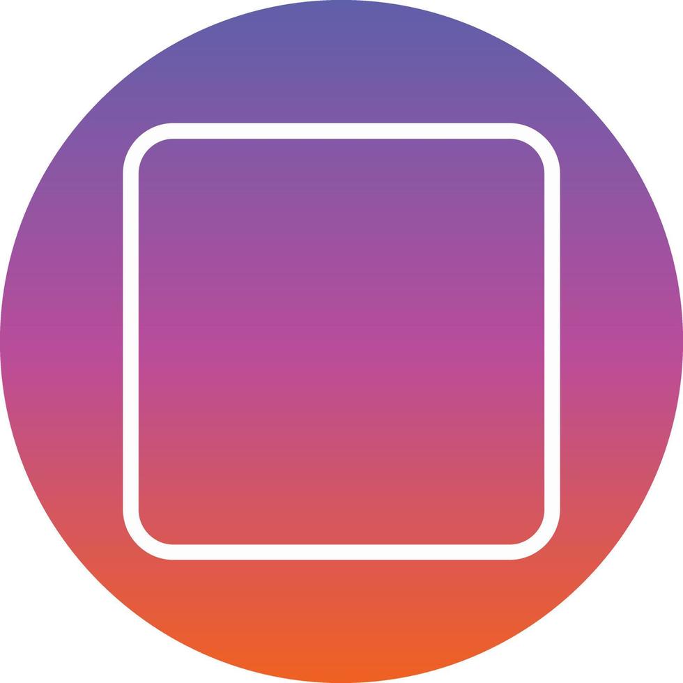 Square Vector Icon Design