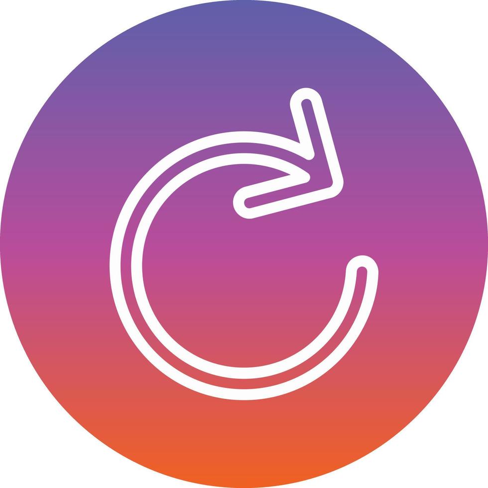 Rotate Vector Icon Design