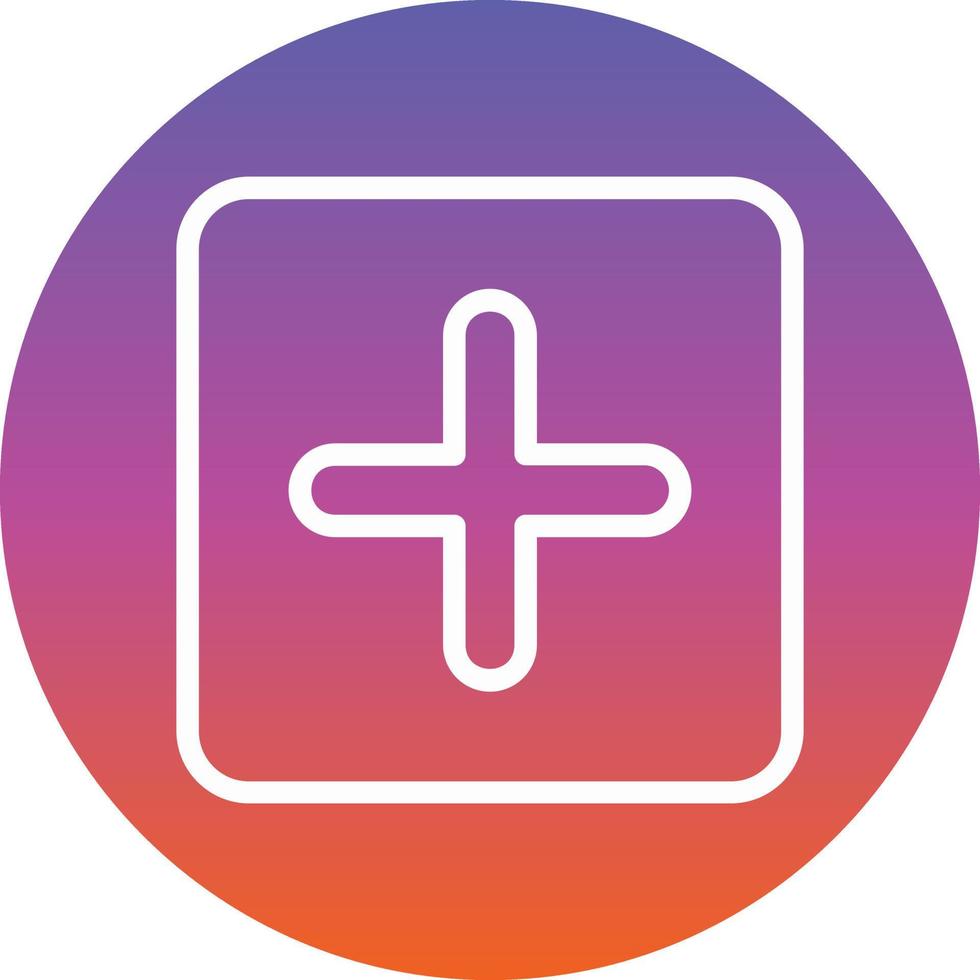 Plus Vector Icon Design