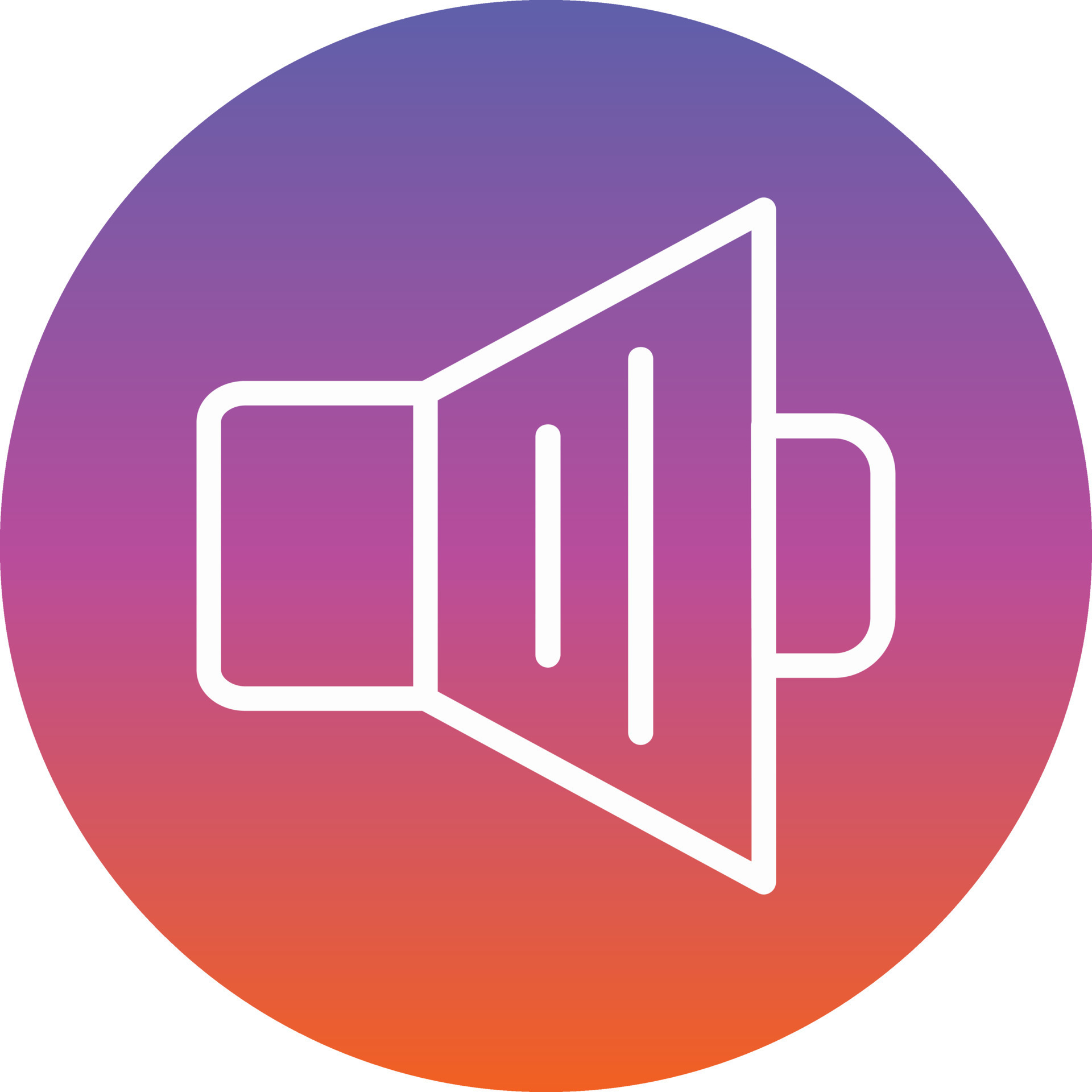 Volume Vector Icon Design 15343723 Vector Art at Vecteezy