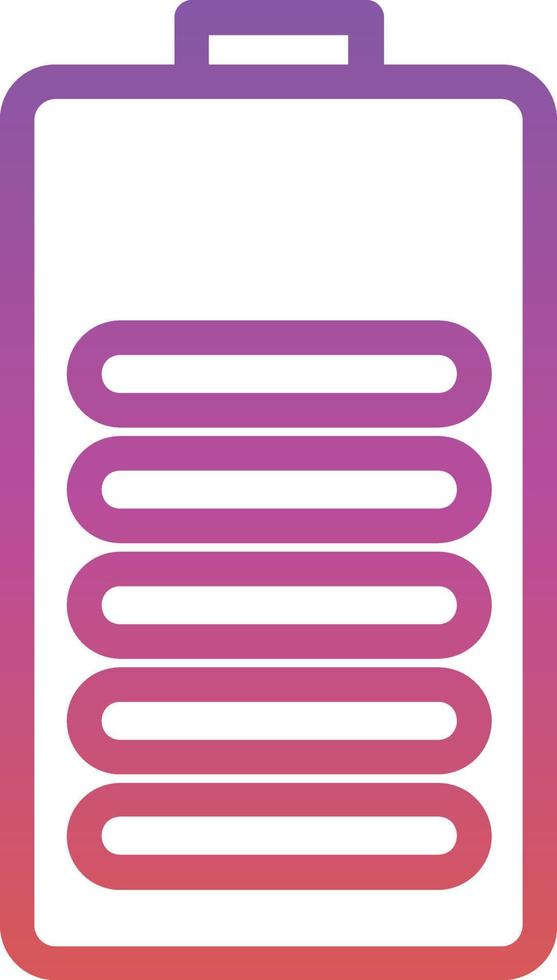 Battery Vector Icon Design