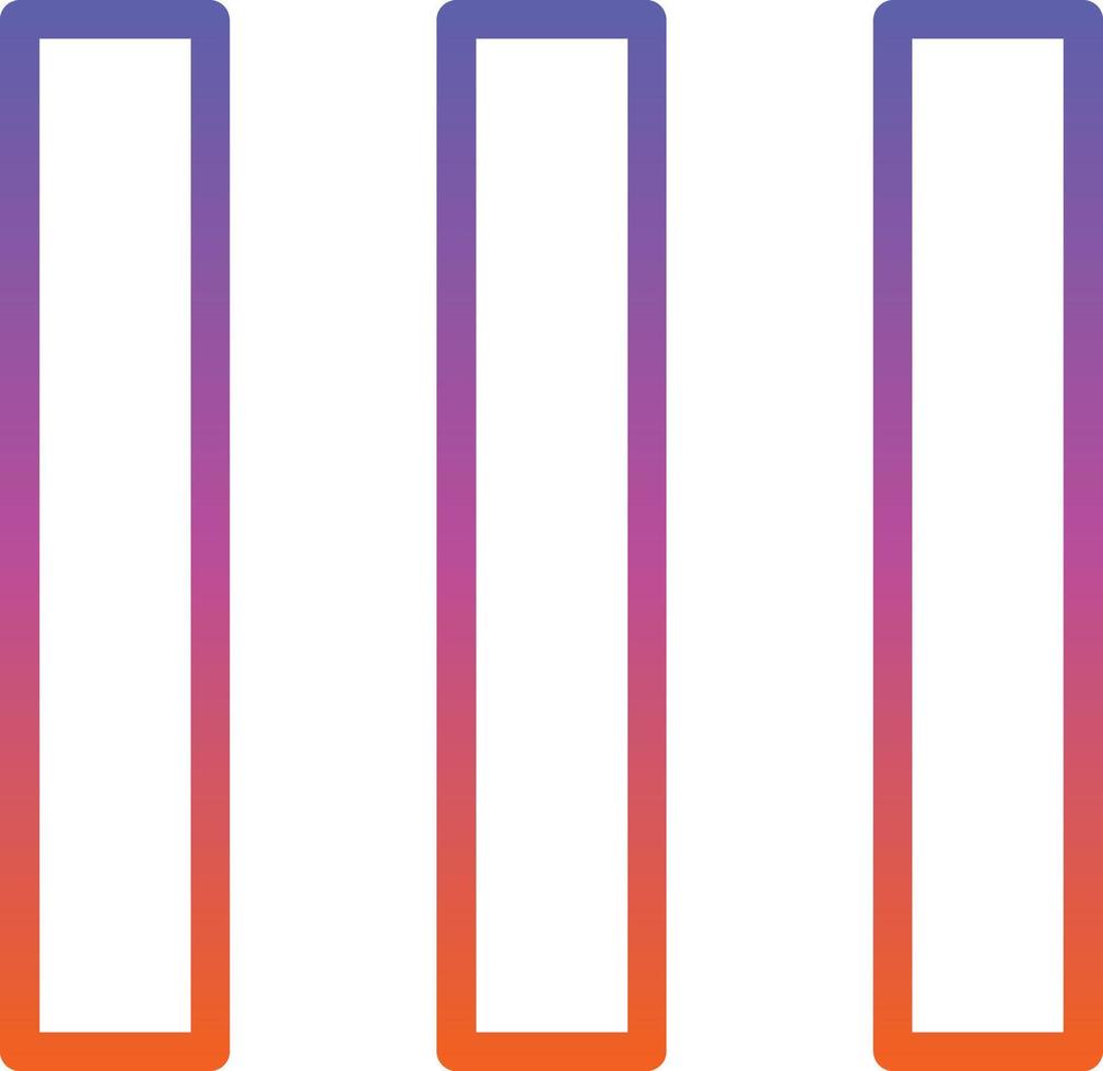 Vertical Vector Icon Design