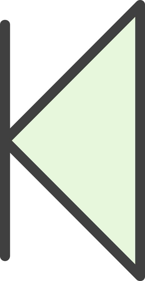 Skip Vector Icon Design