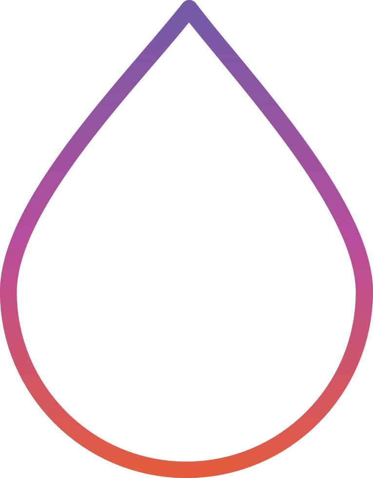 Droplet Vector Icon Design