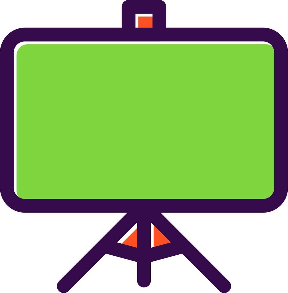 Blackboard Vector Icon Design