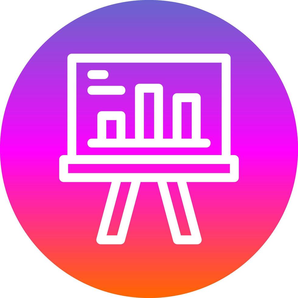 Presentation Vector Icon Design