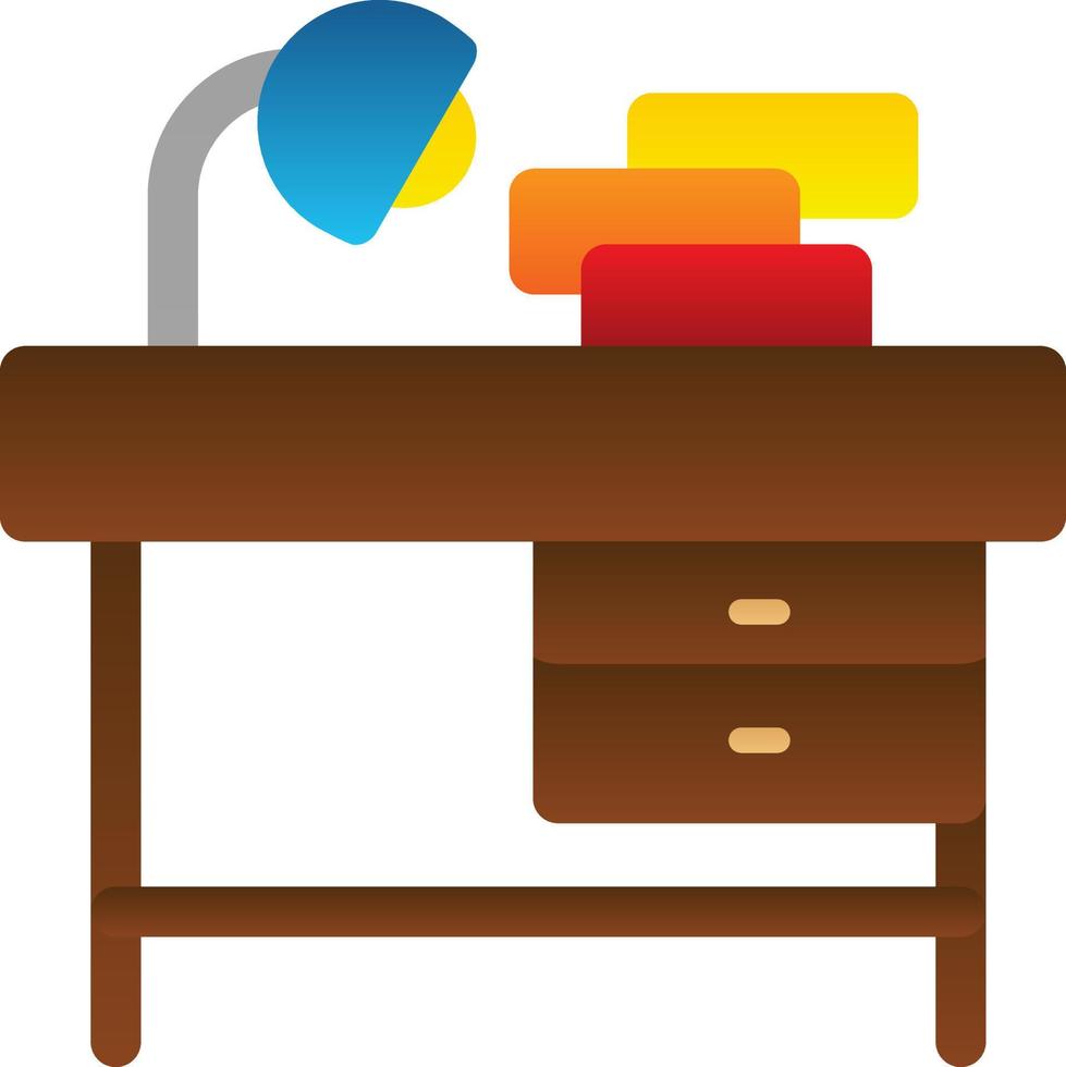 Desk Vector Icon Design