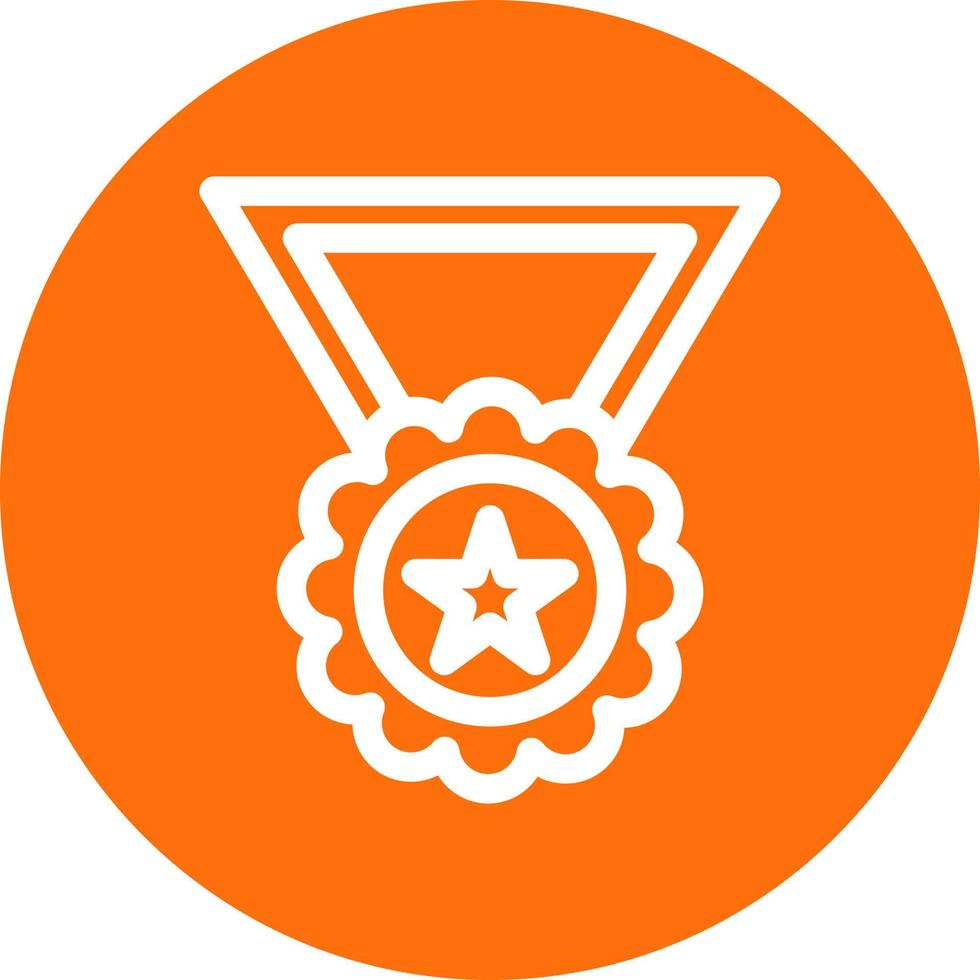 diseño de icono de vector de medalla