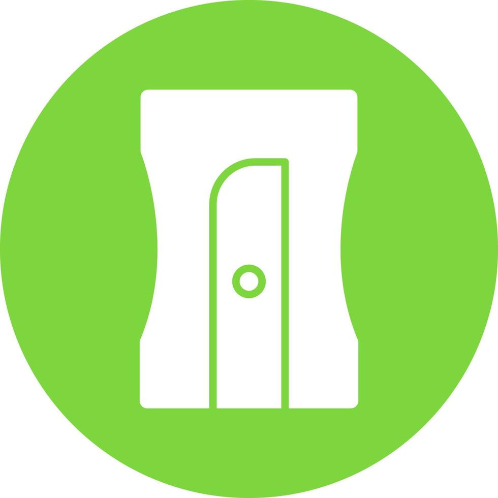 Pencil Sharpener Vector Icon Design