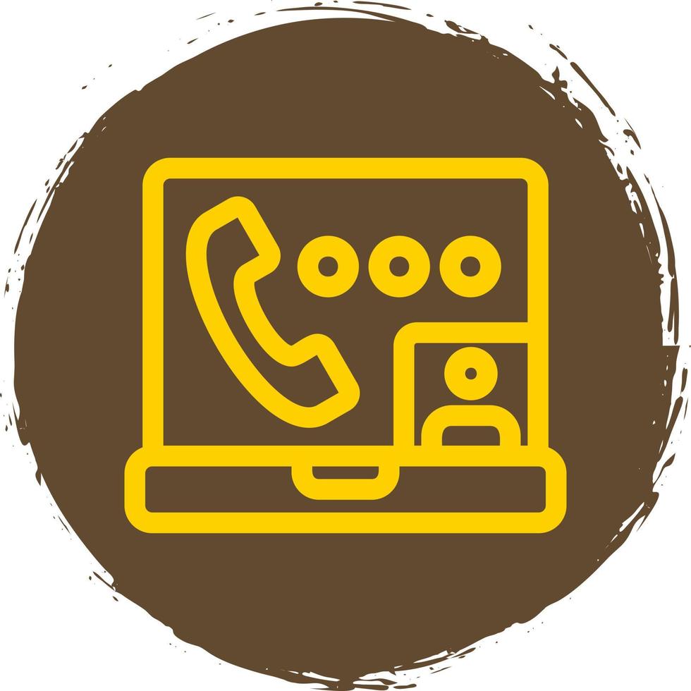 Video Call Vector Icon Design