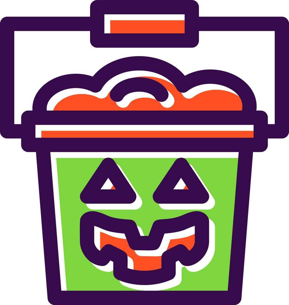 Trick or Treat Vector Icon Design