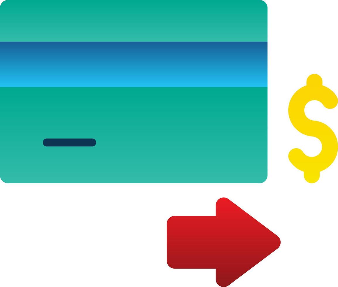Credit Card Payment Line Vector Icon Design