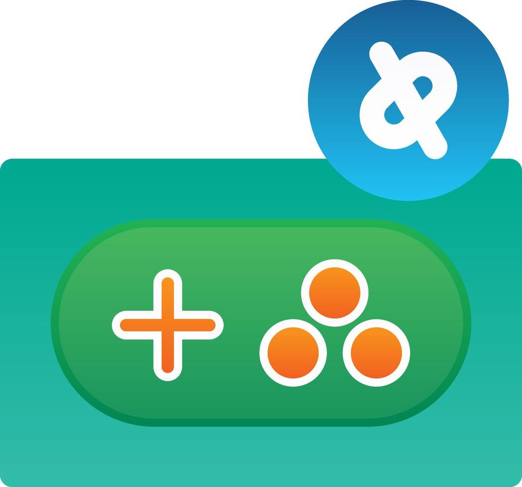 Game Disconnect Line Vector Icon Design