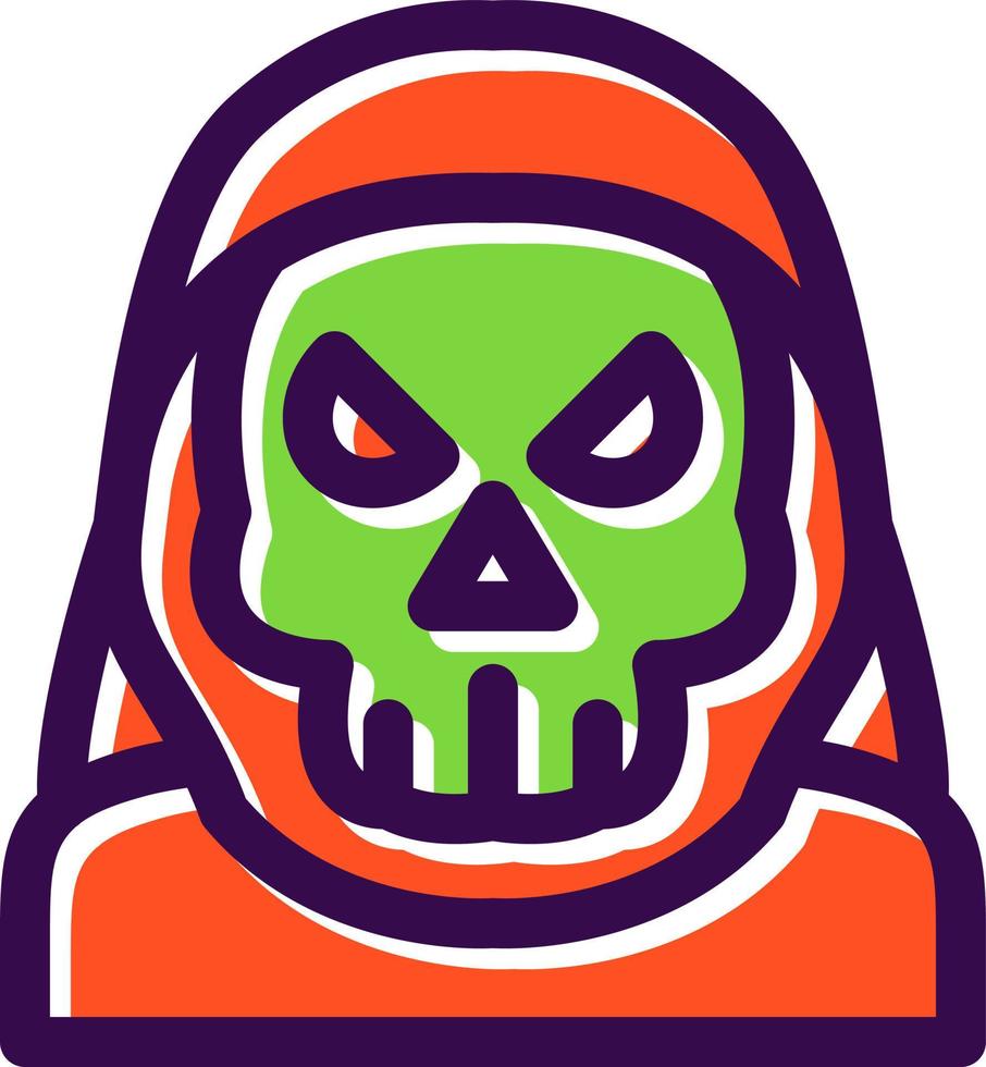 Grim Reaper Vector Icon Design