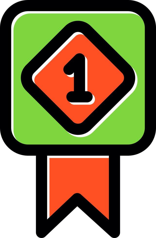 Game Achievement Line Vector Icon Design