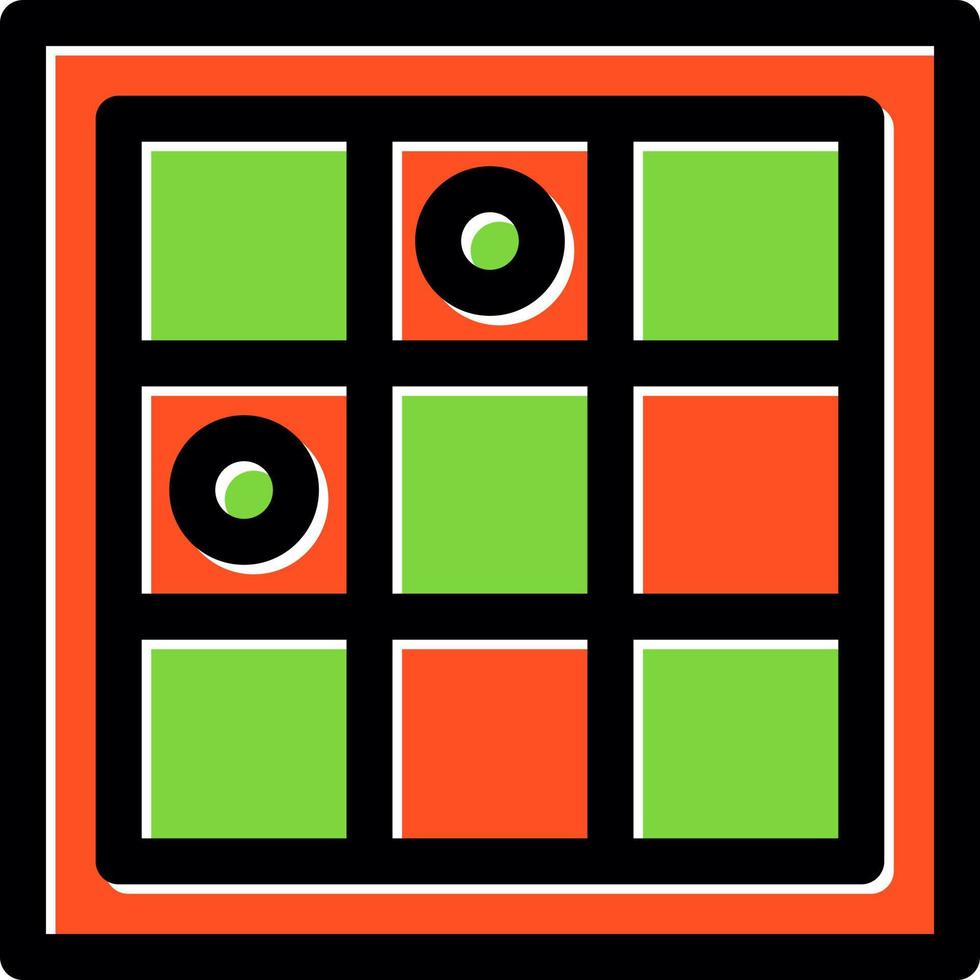 Chess Game Line Vector Icon Design