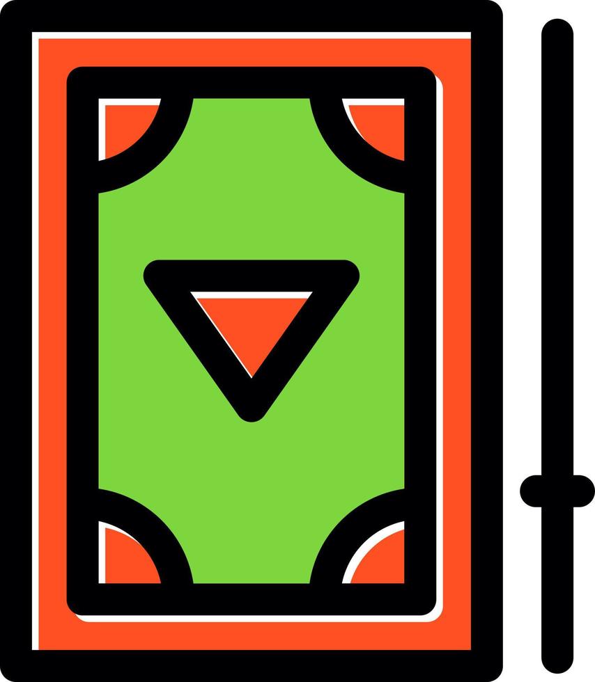 diseño de icono de vector de línea de juego de billar