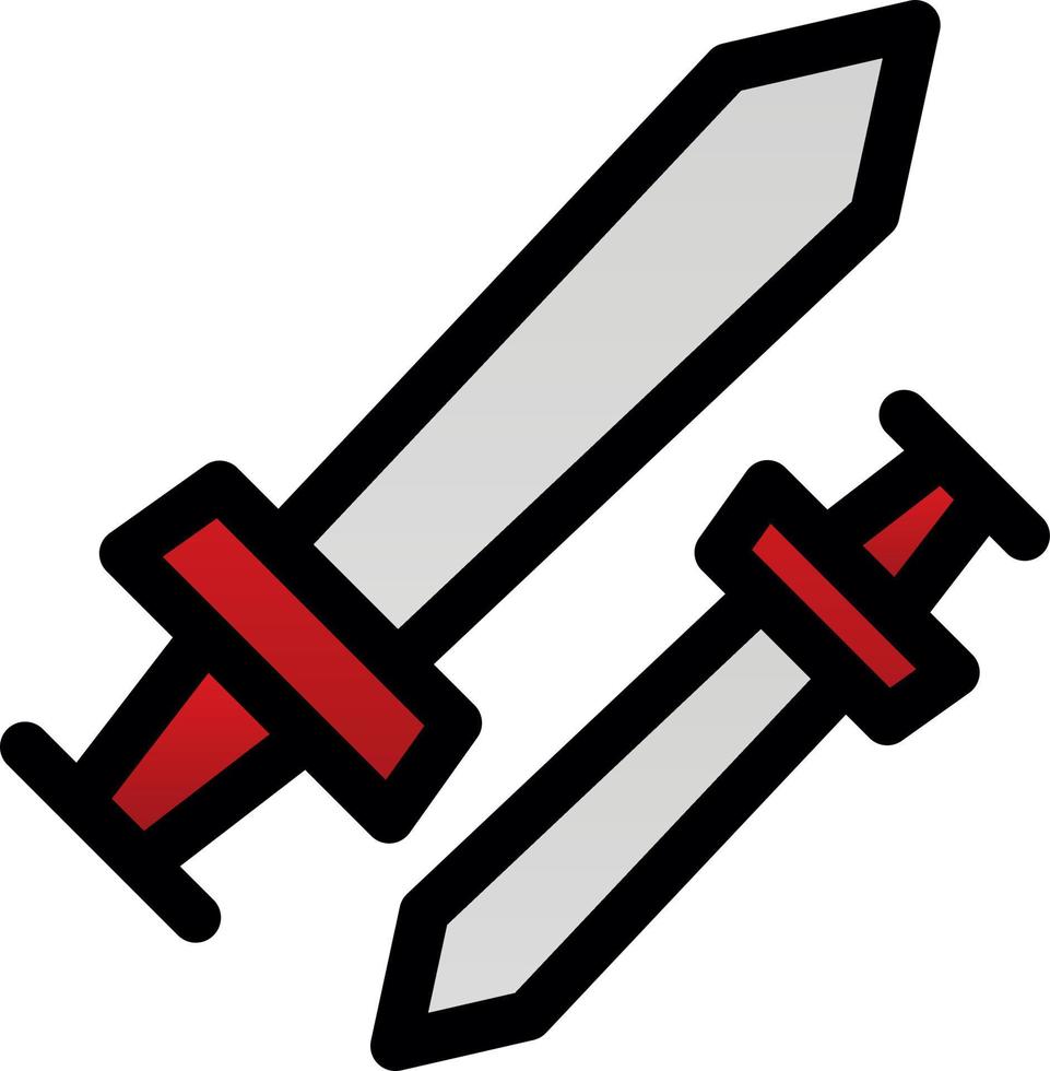 Pvp Line Vector Icon Design