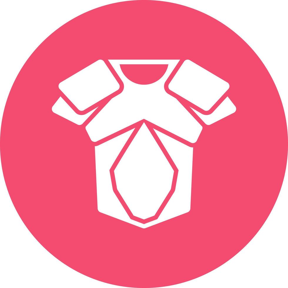 Armor Line Vector Icon Design