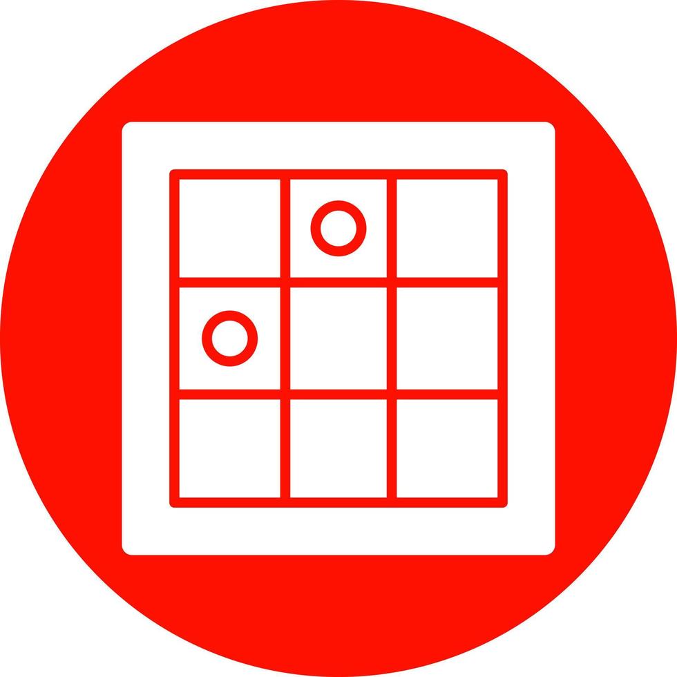 Chess Game Line Vector Icon Design