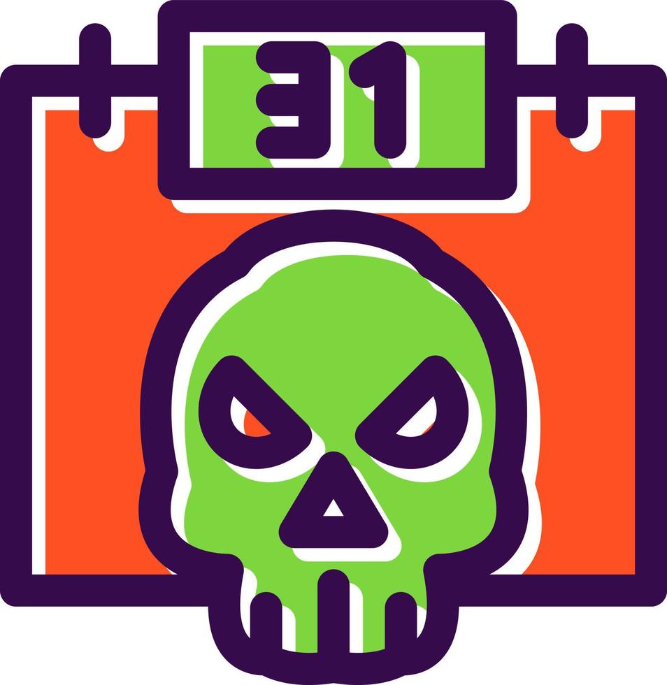 October 31st Vector Icon Design