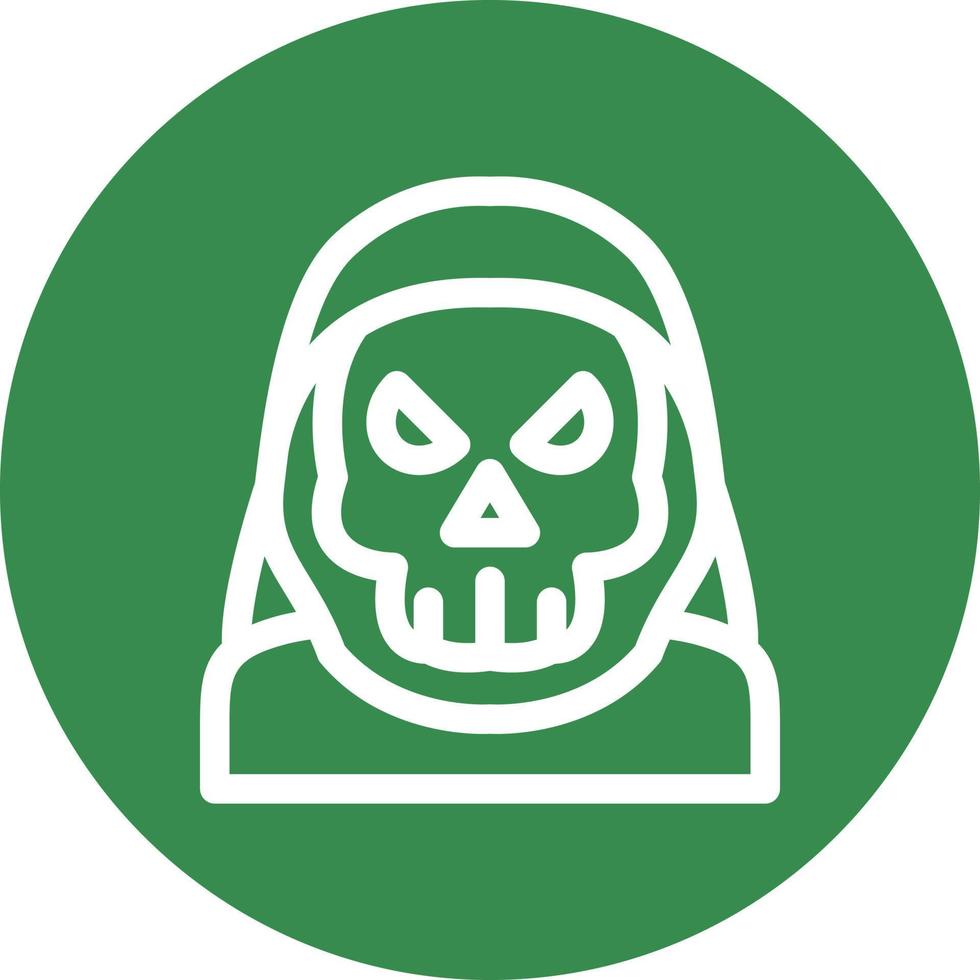 Grim Reaper Vector Icon Design