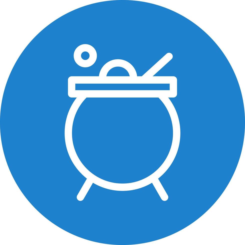 Cauldron Vector Icon Design