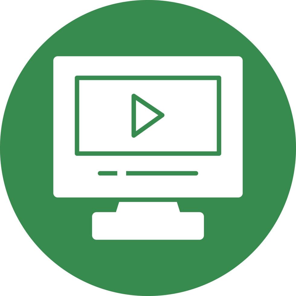 Game Video Line Vector Icon Design